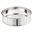 Christofle Graphik Silver Plated Bottle Coaster Graphik