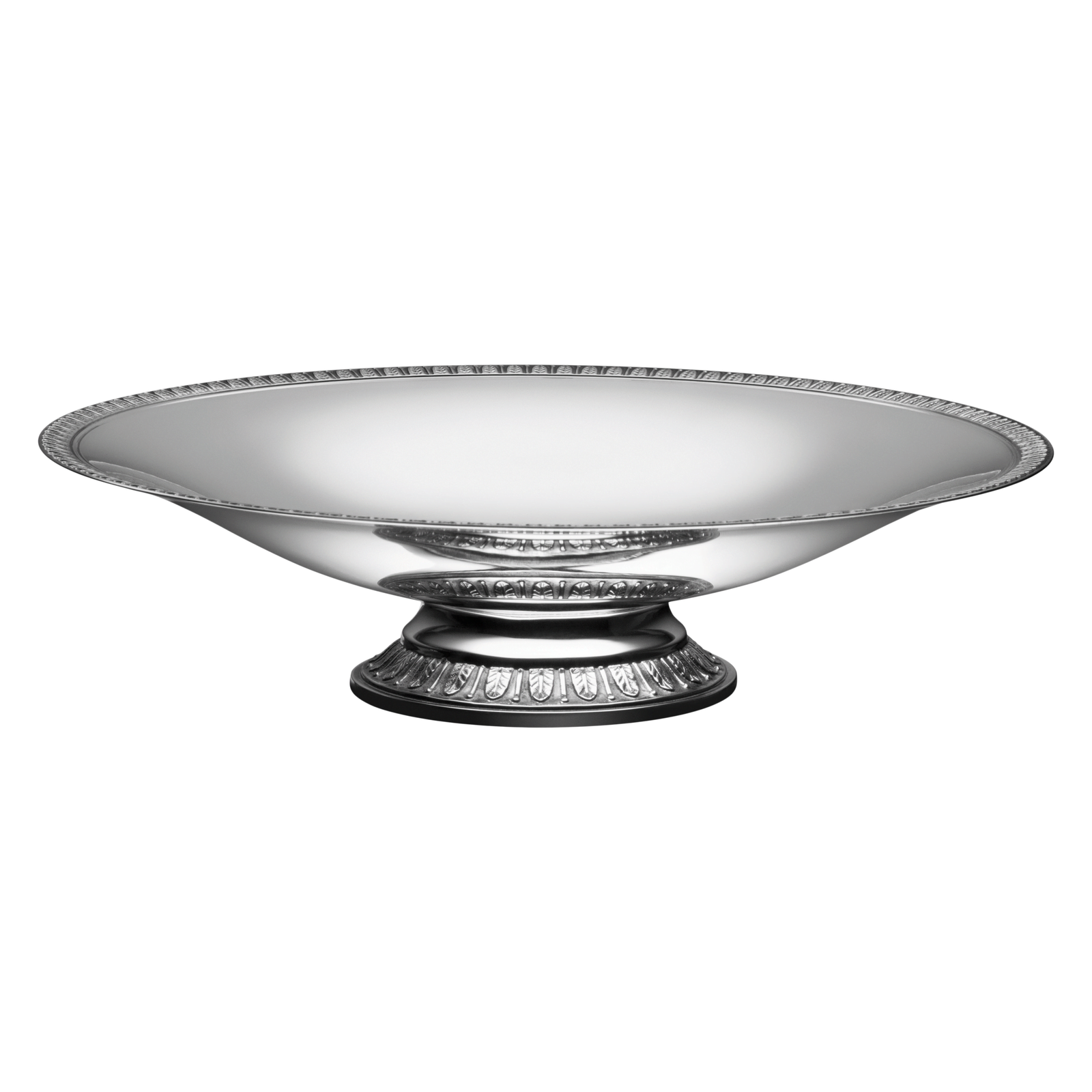 Christofle Malmaison Silver Plated Footed Bowl 18 Cm