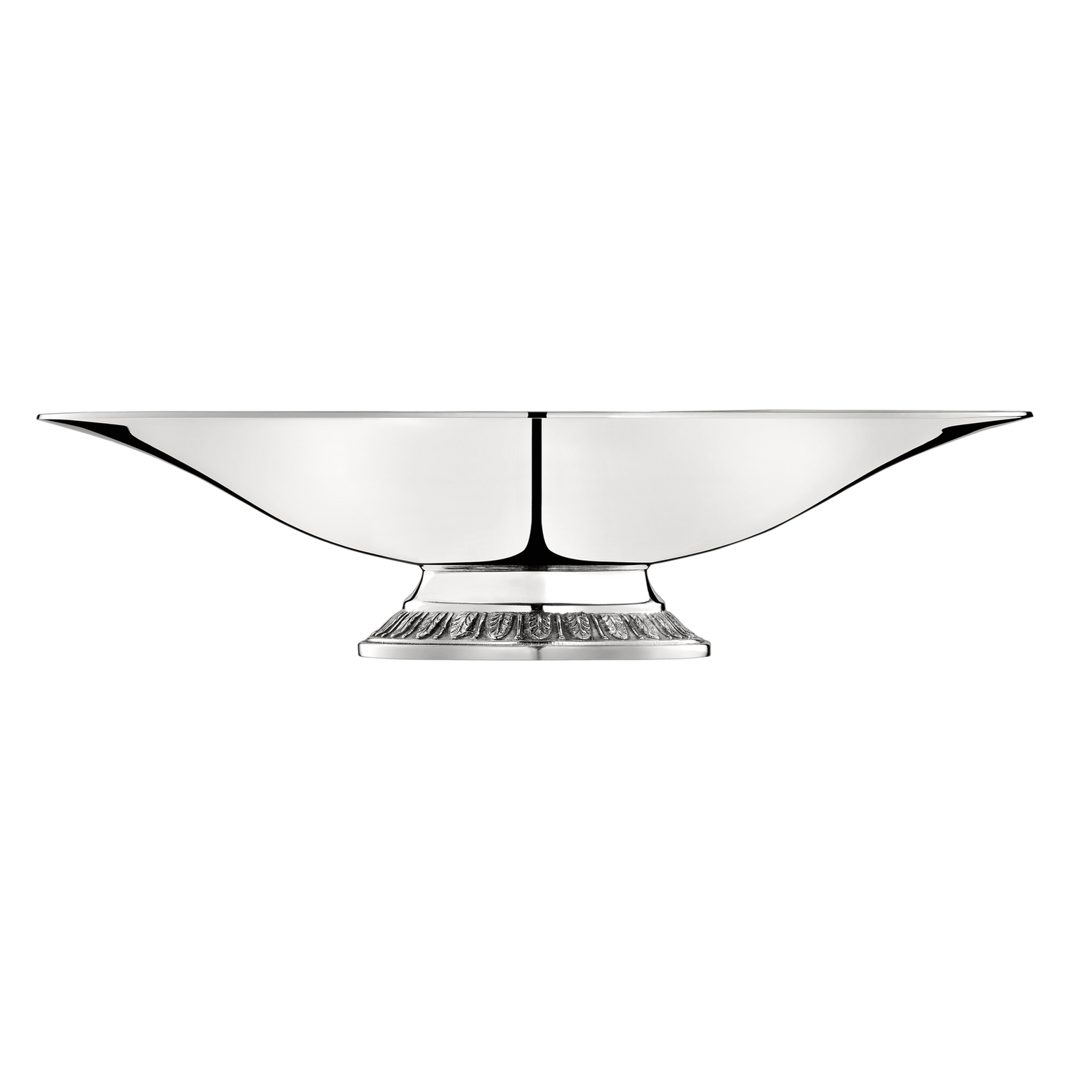 Christofle Malmaison Silver Plated Footed Bowl 18 Cm