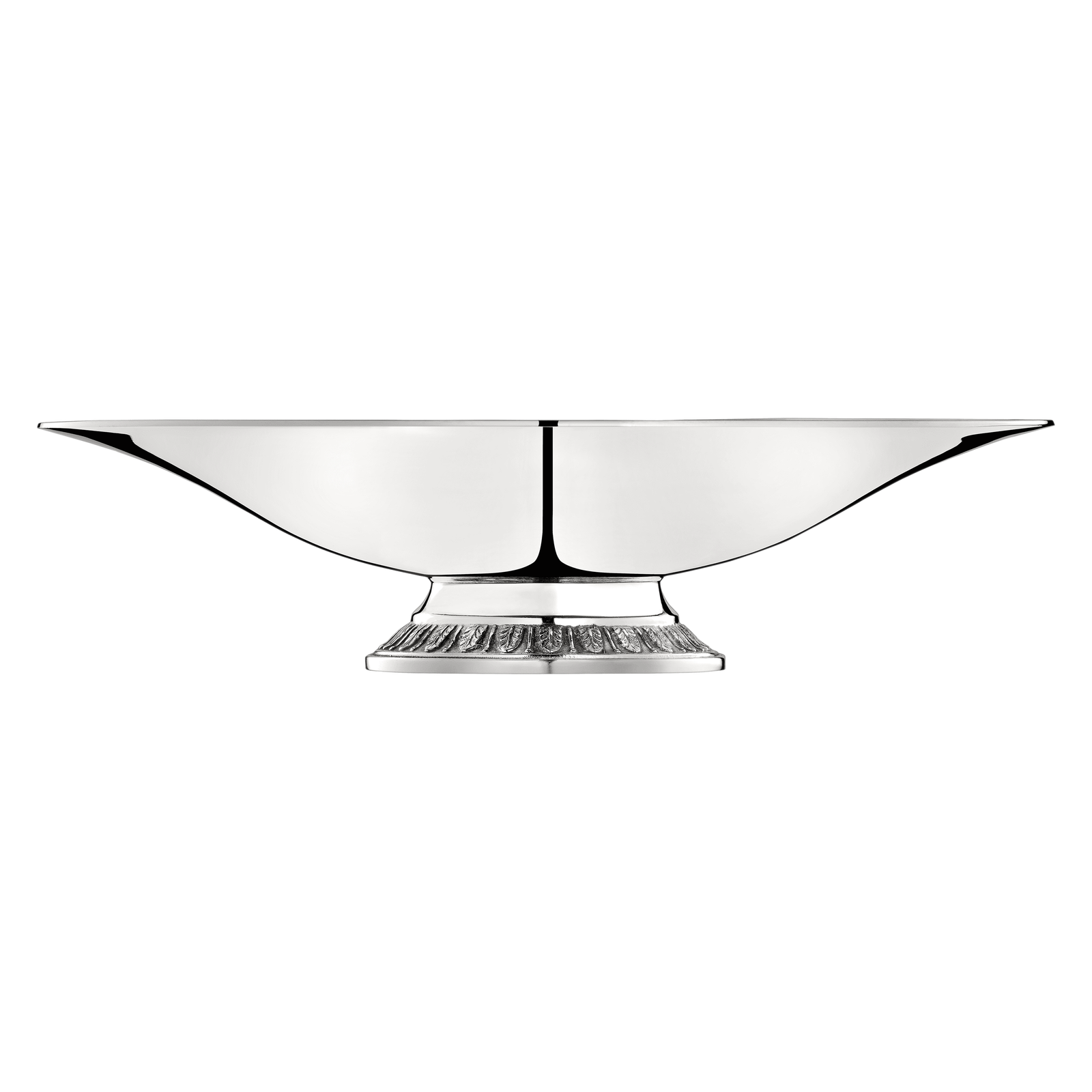 Christofle Malmaison Silver Plated Footed Bowl 18 Cm