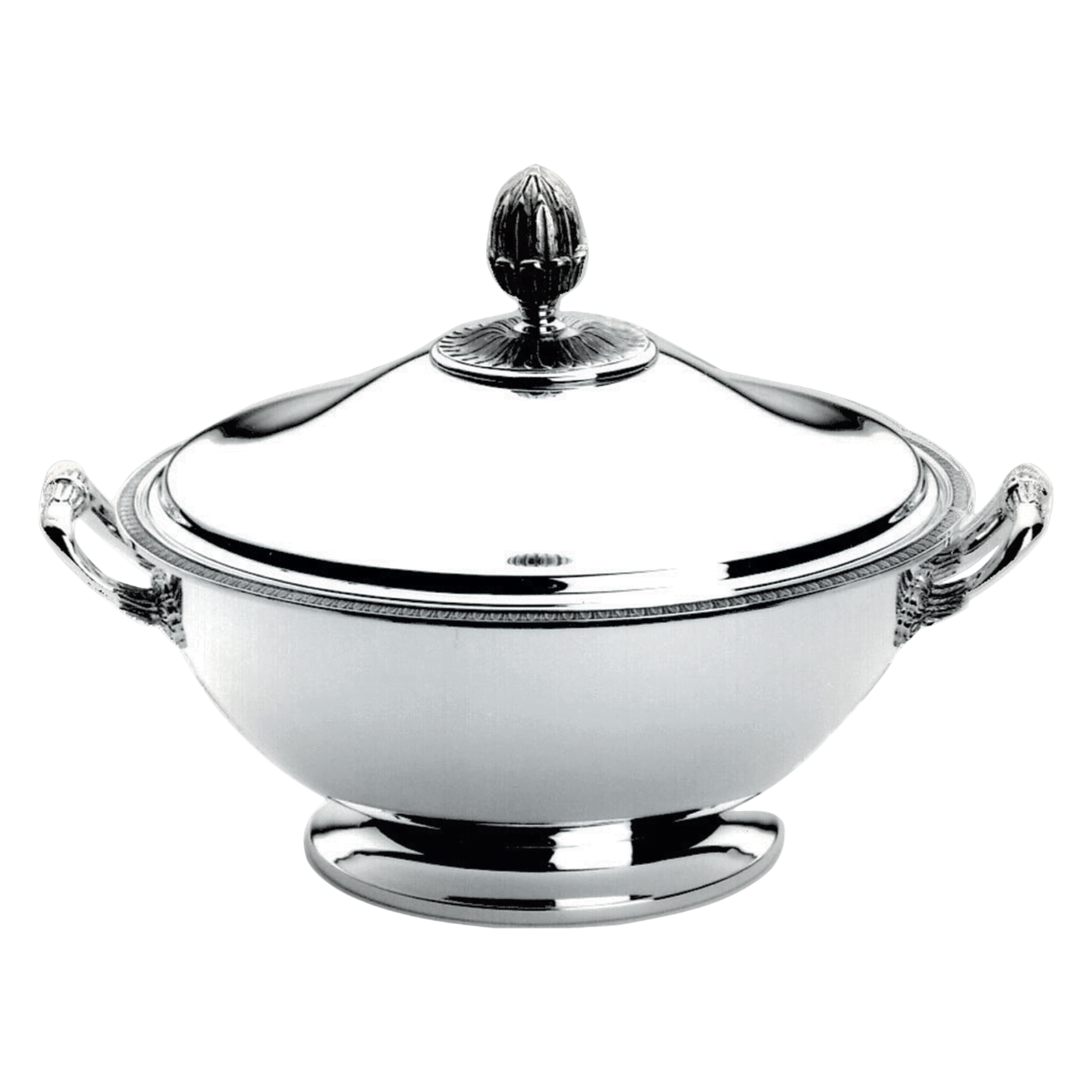 Christofle Malmaison Silver Plated Soup Tureen