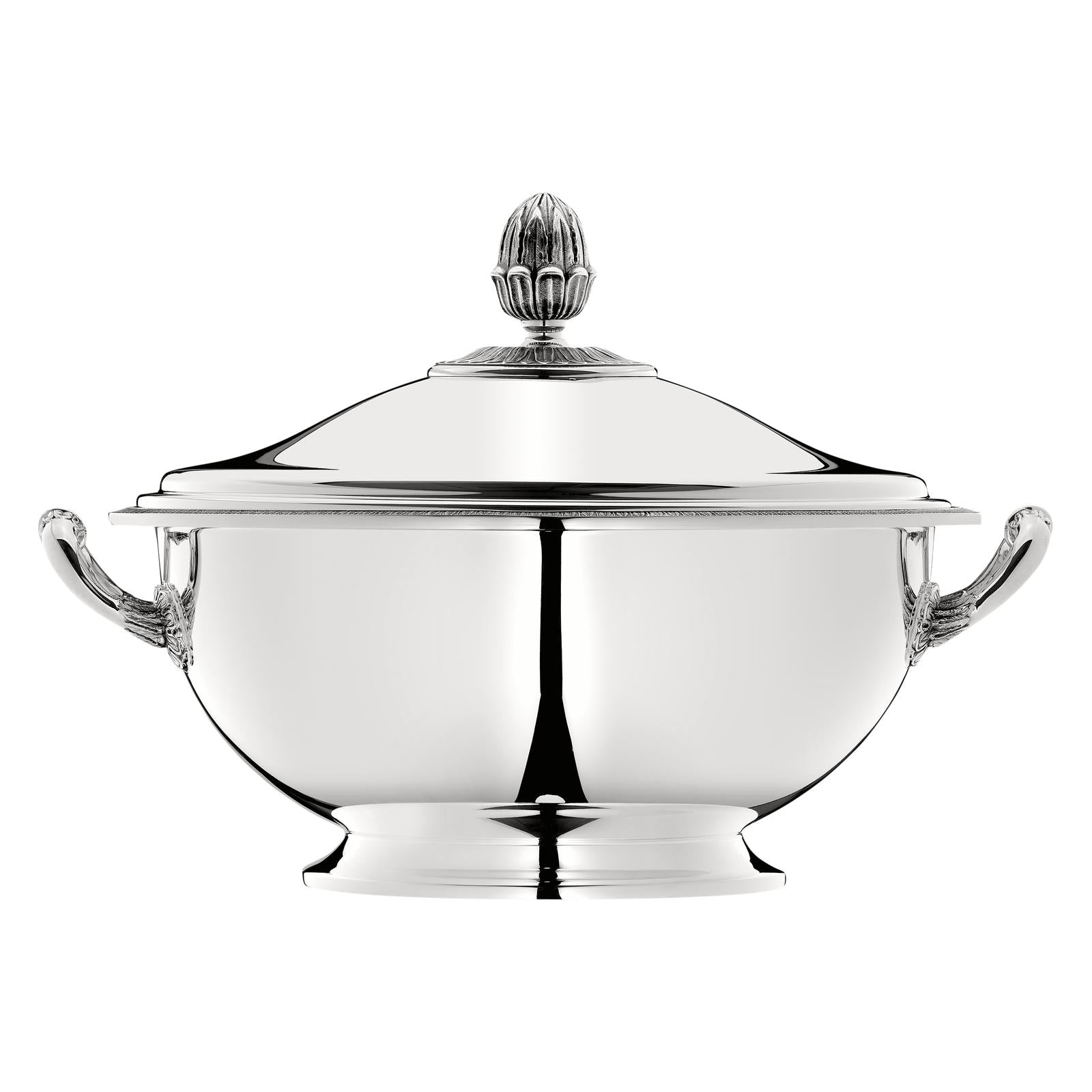 Christofle Malmaison Silver Plated Soup Tureen