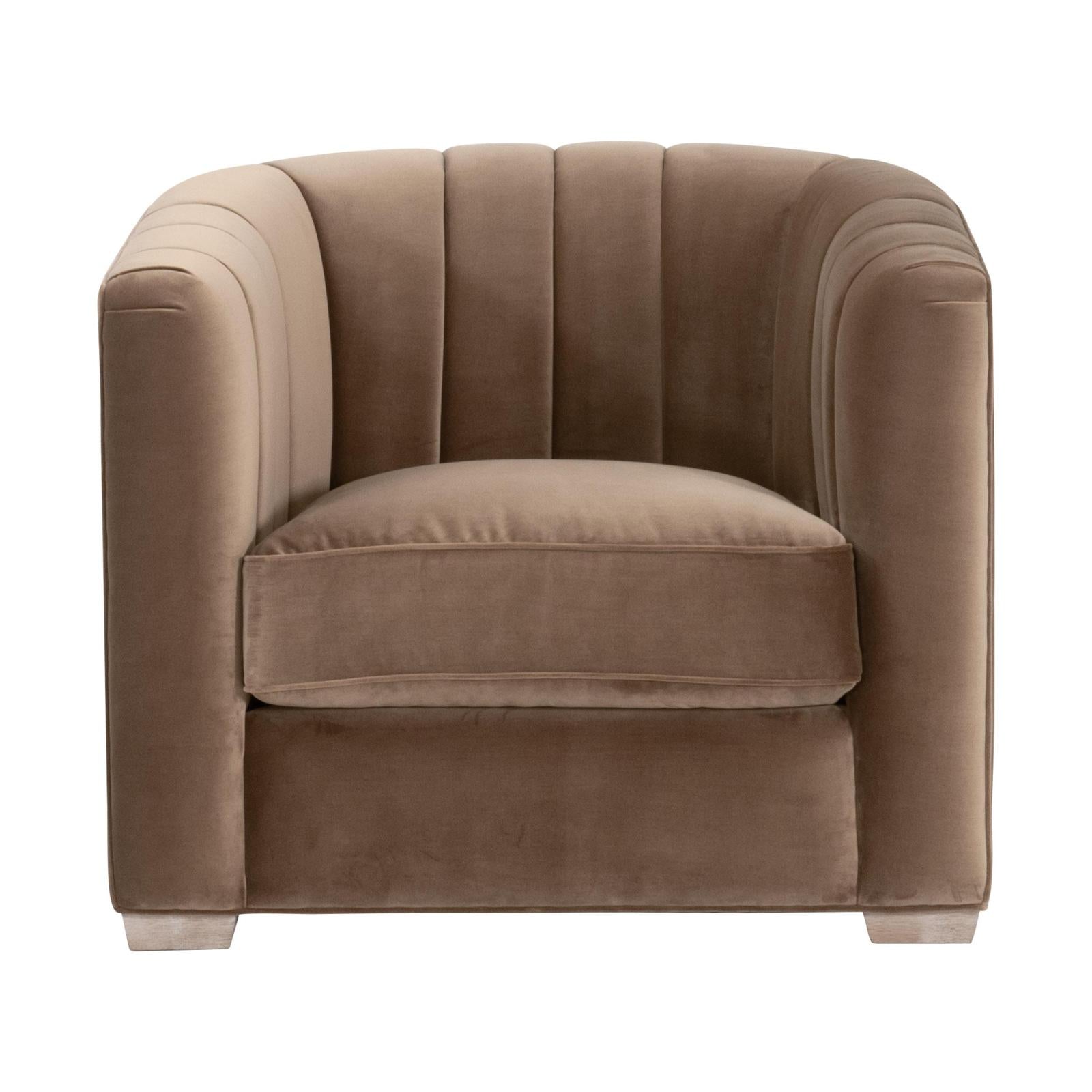 Essentials For Living Bronx Channel Back Sofa Chair