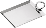 Christofle Vertigo Business Card Silver Plated Tray
