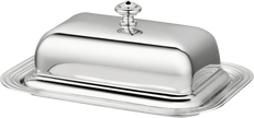 Christofle Albi Silver-Plated Lidded Butter Dish