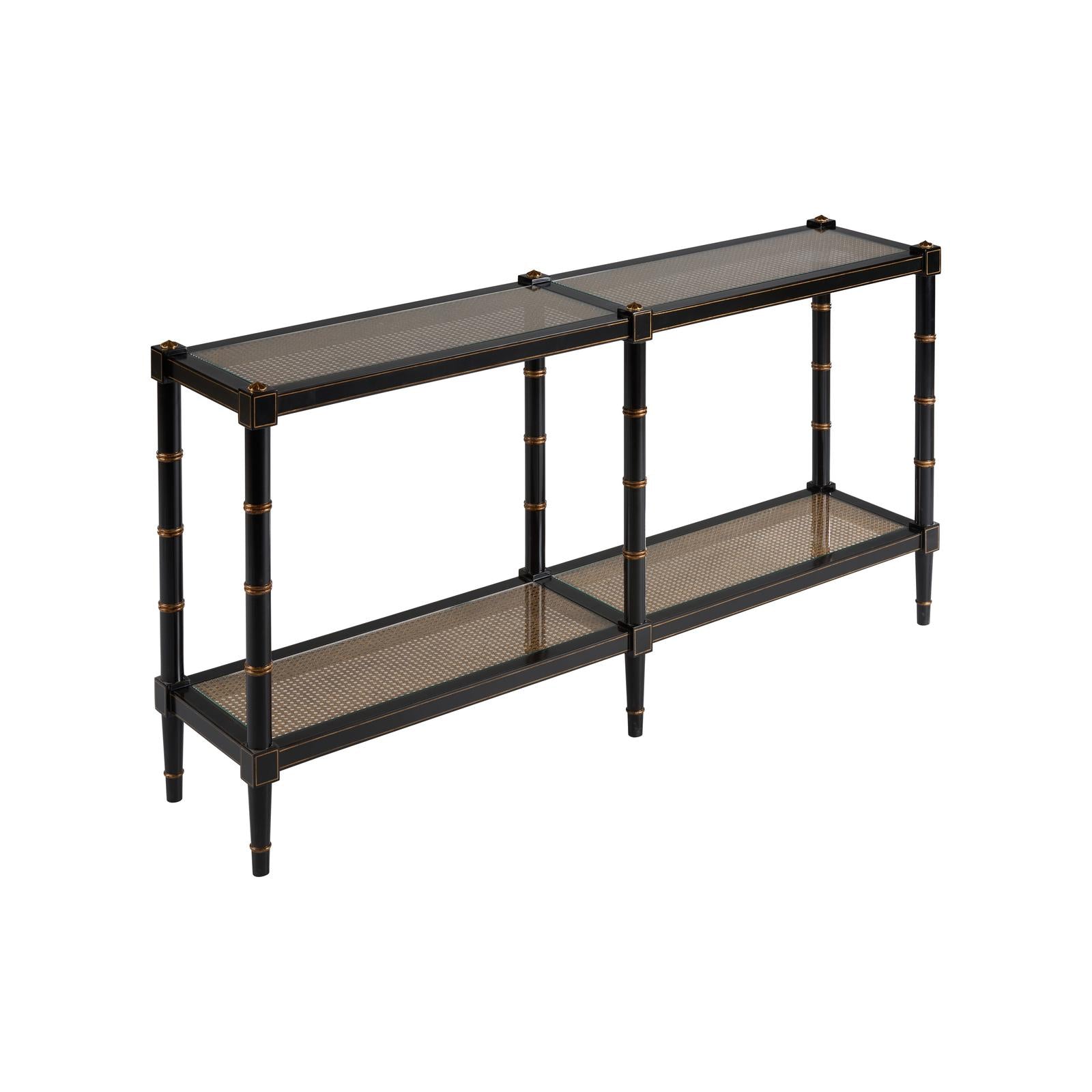 Chelsea House Conner Cane Sofa Table