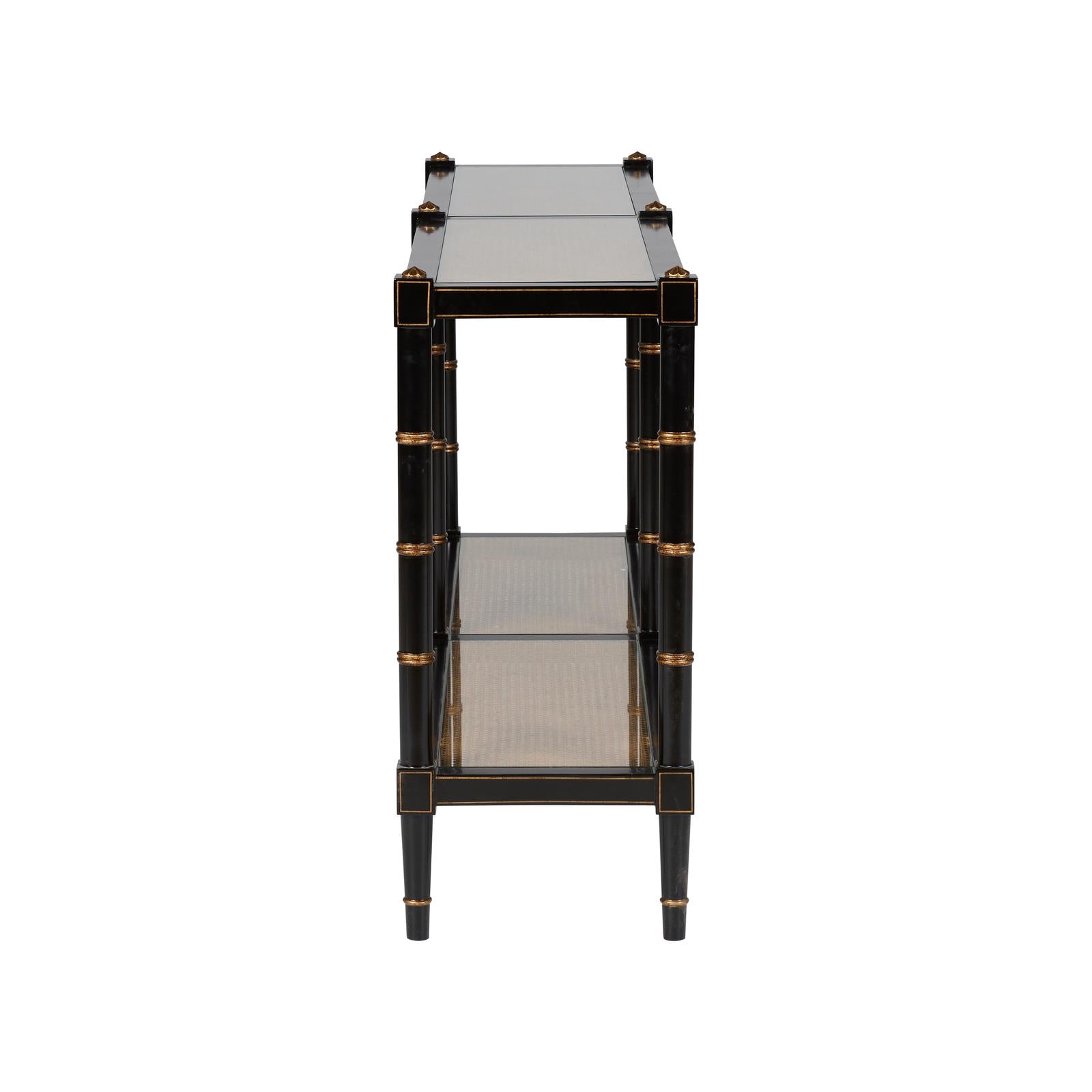 Chelsea House Conner Cane Sofa Table
