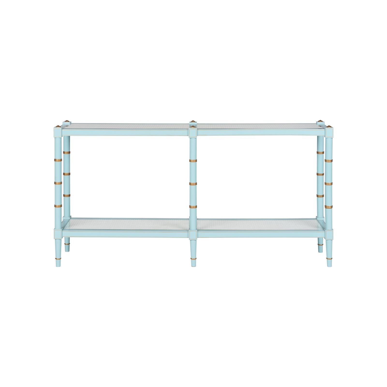 Chelsea House Conner Cane Sofa Table