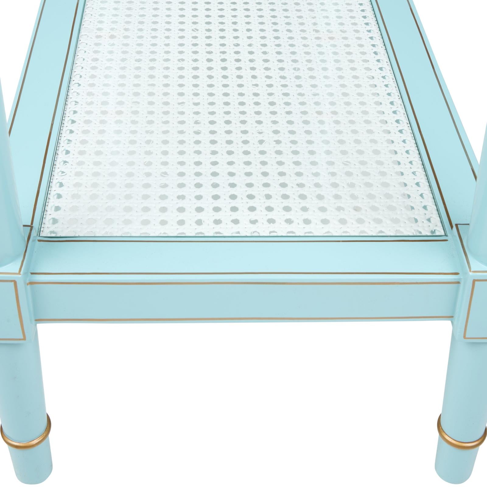 Chelsea House Conner Cane Sofa Table