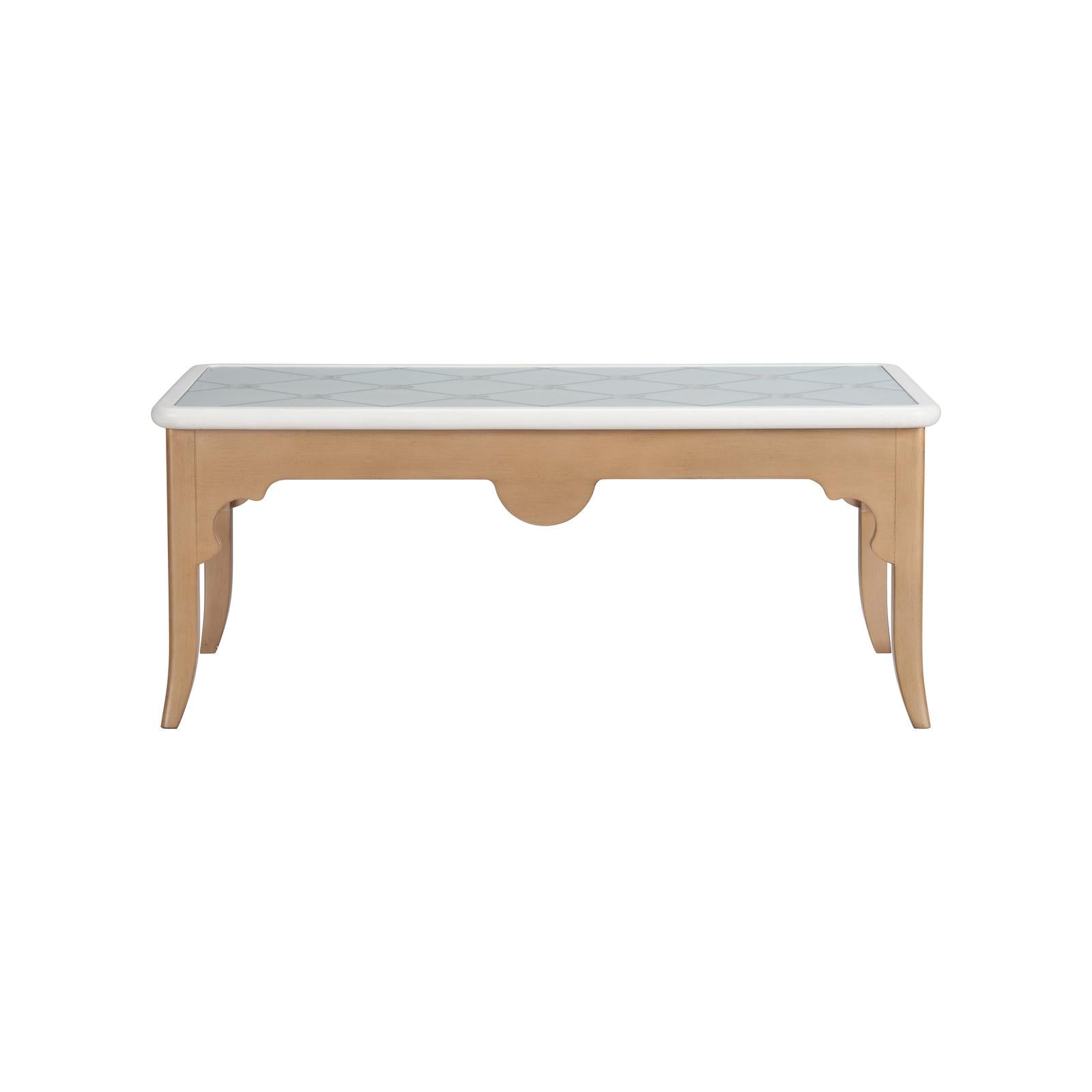 Chelsea House Quatrefoil Cocktail Table