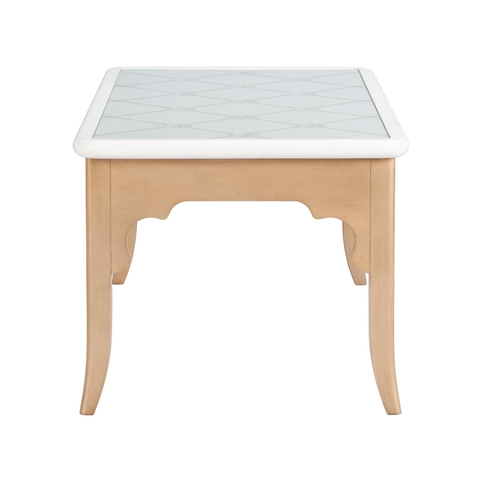 Chelsea House Quatrefoil Cocktail Table