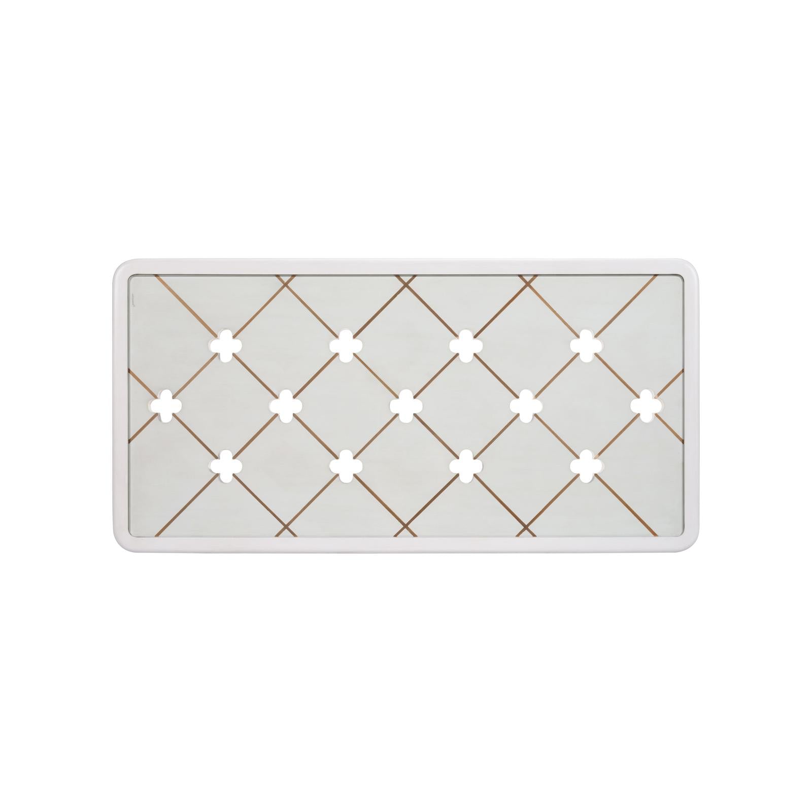 Chelsea House Quatrefoil Cocktail Table