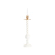 Chelsea House Solid Wood Barley Twist Candlestick