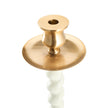 Chelsea House Solid Wood Barley Twist Candlestick
