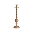 Chelsea House Solid Wood Barley Twist Candlestick