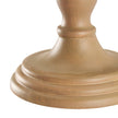 Chelsea House Solid Wood Barley Twist Candlestick