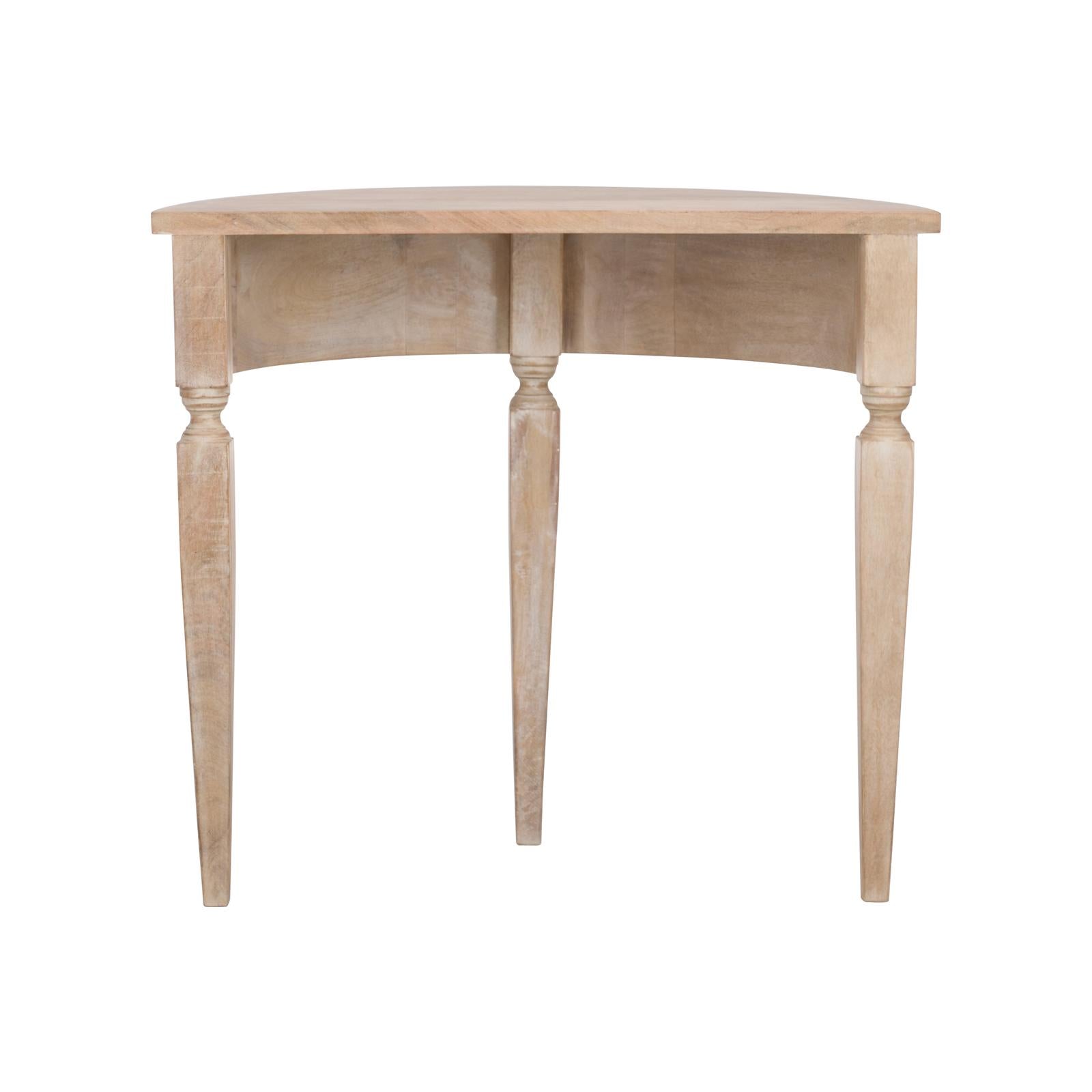 Chelsea House Lacey Demilune Consol Table