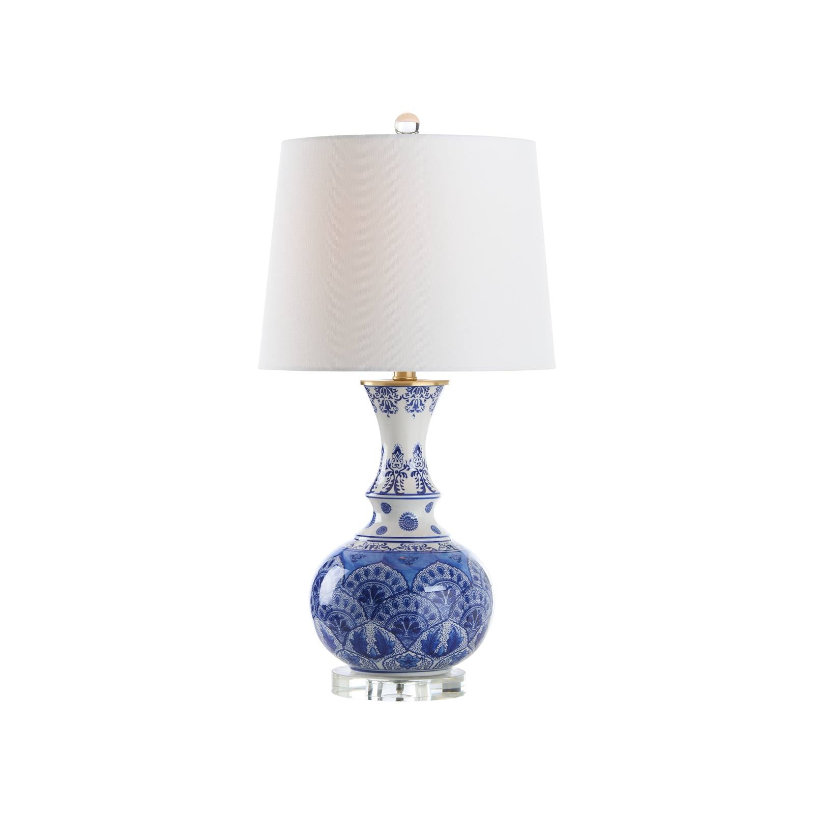 Chelsea House Marguerite Blue And White Table Lamp