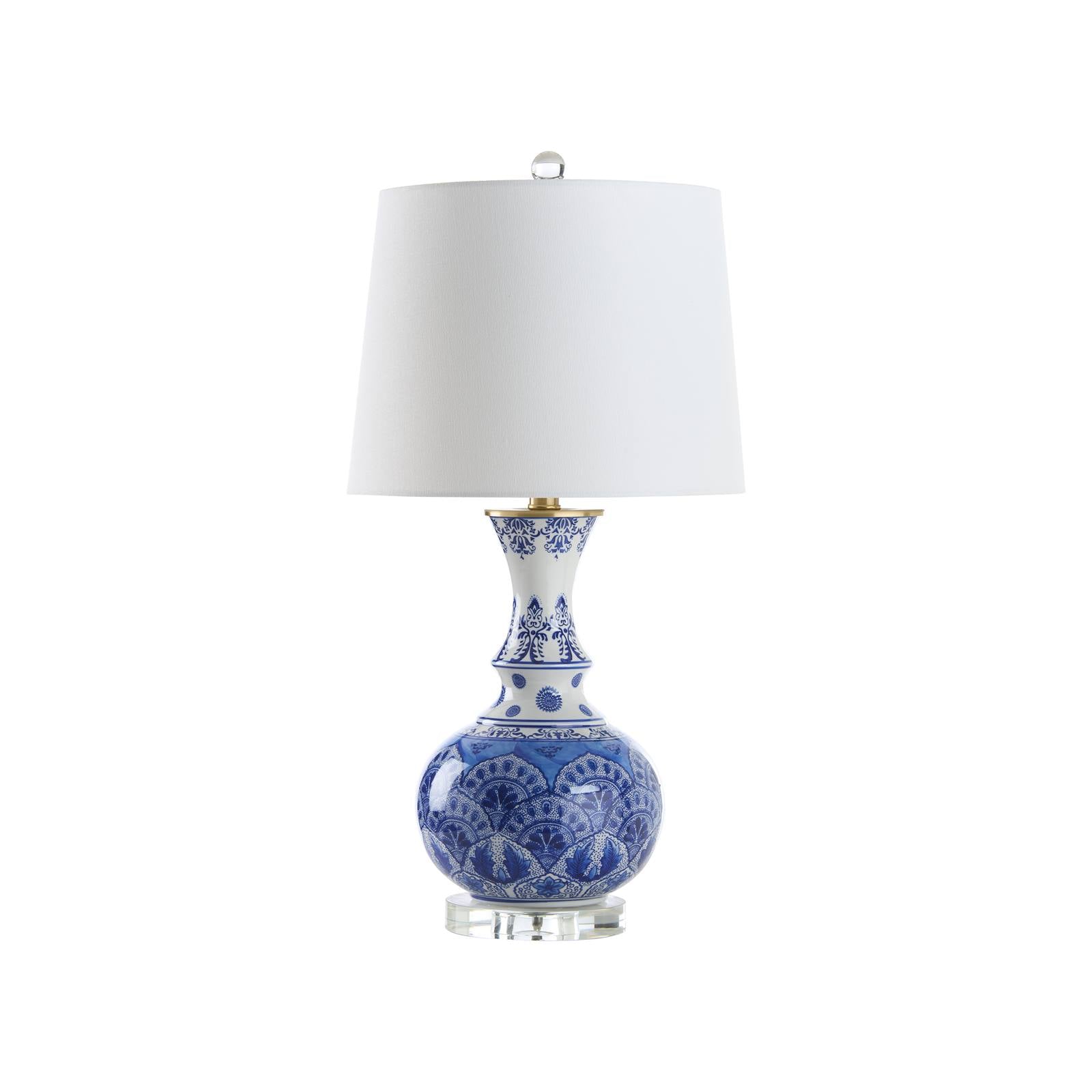 Chelsea House Marguerite Blue And White Table Lamp