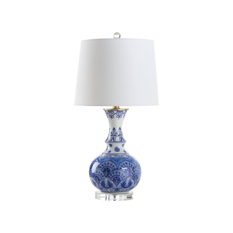 Chelsea House Marguerite Blue And White Table Lamp