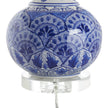 Chelsea House Marguerite Blue And White Table Lamp