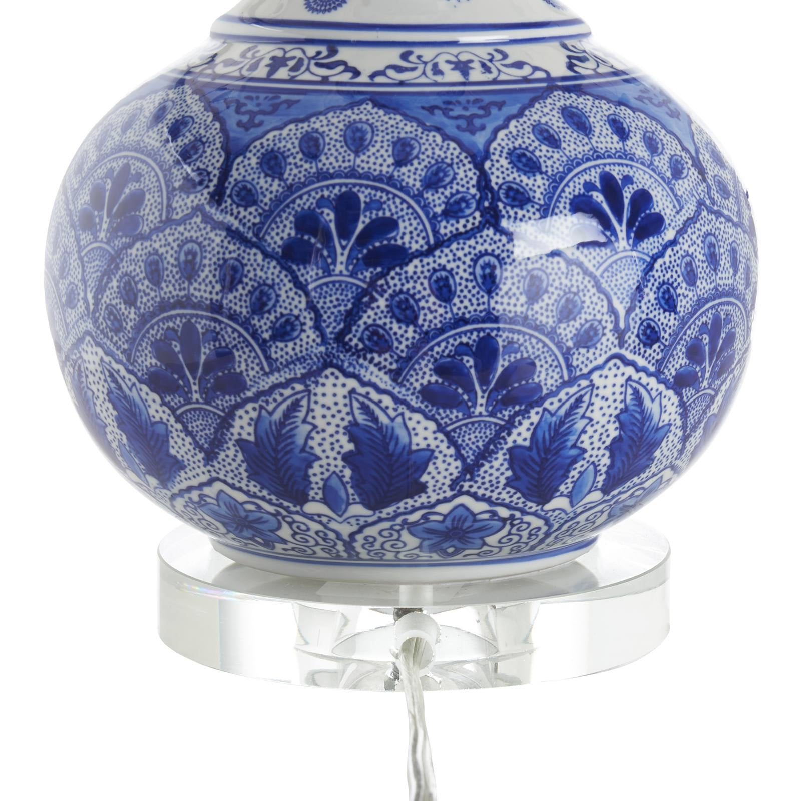 Chelsea House Marguerite Blue And White Table Lamp