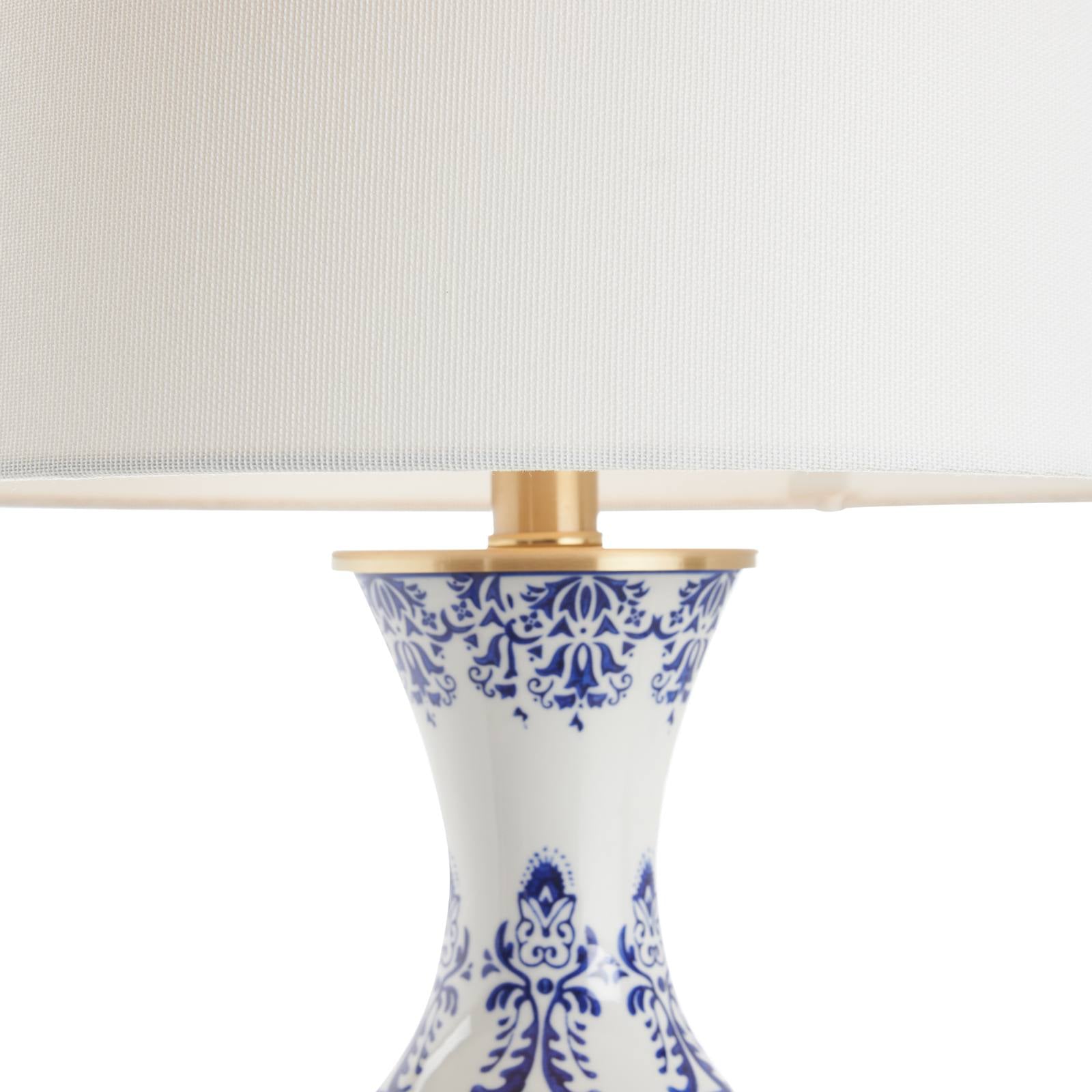 Chelsea House Marguerite Blue And White Table Lamp
