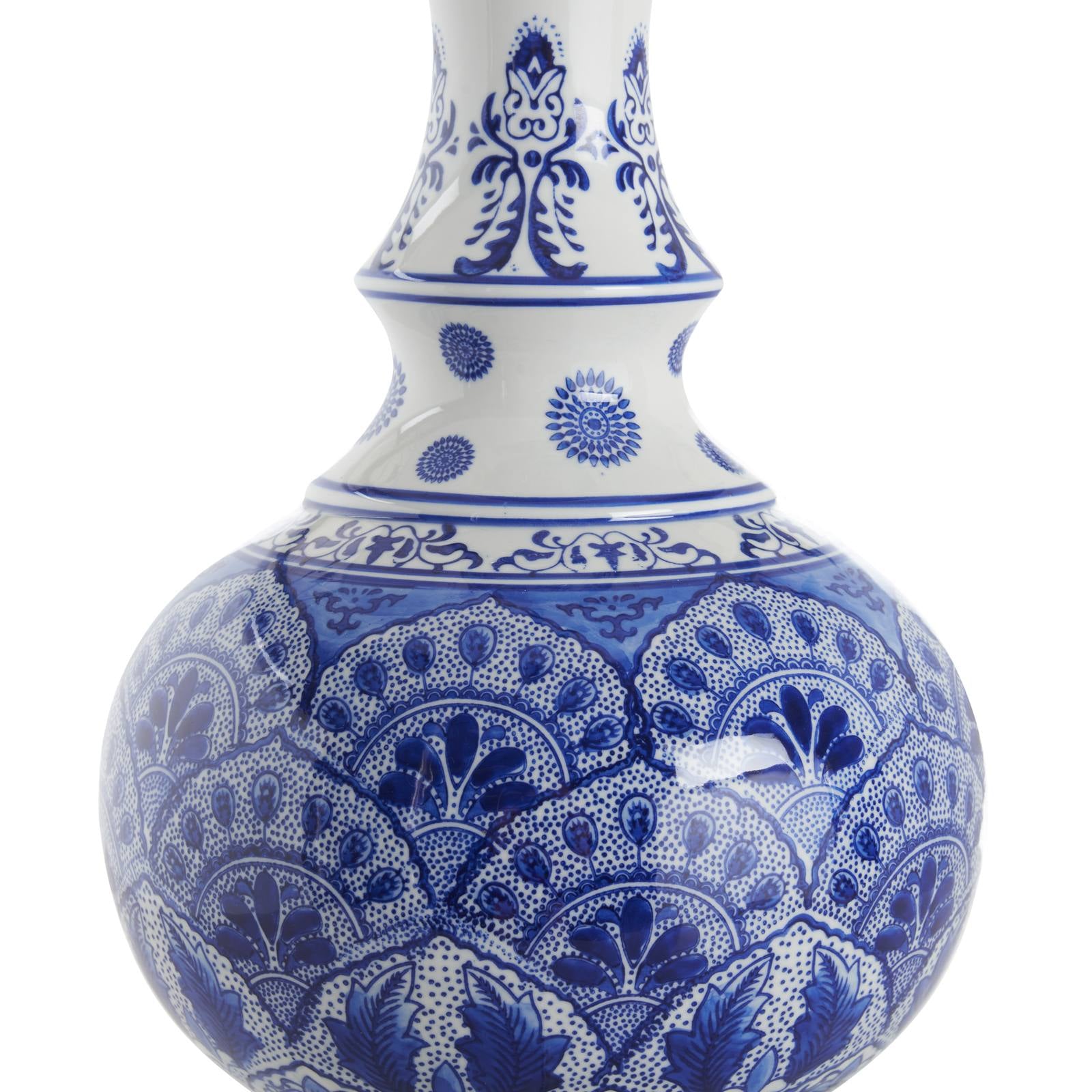 Chelsea House Marguerite Blue And White Table Lamp