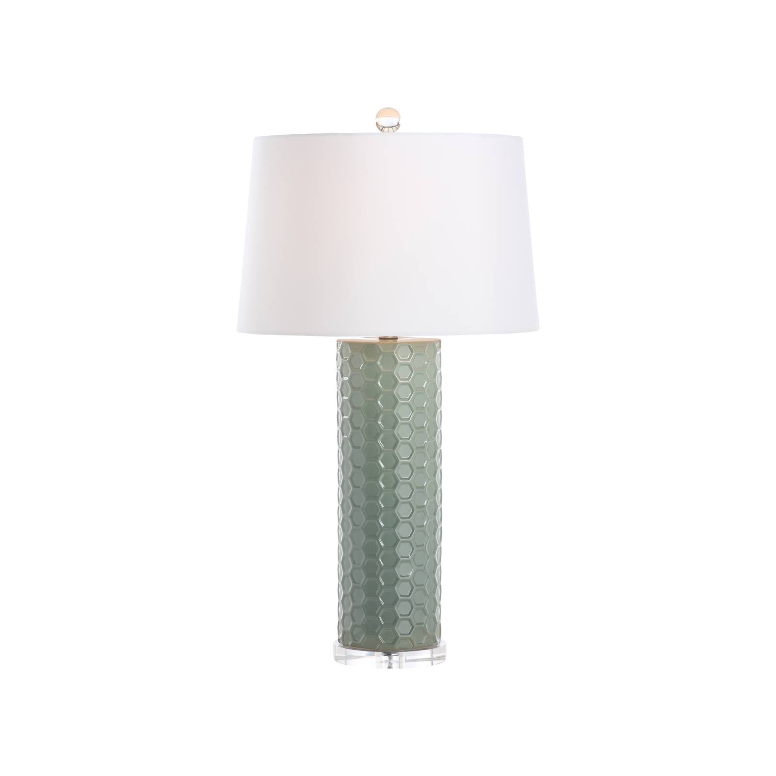 Chelsea House April Honeycomb Table Lamp