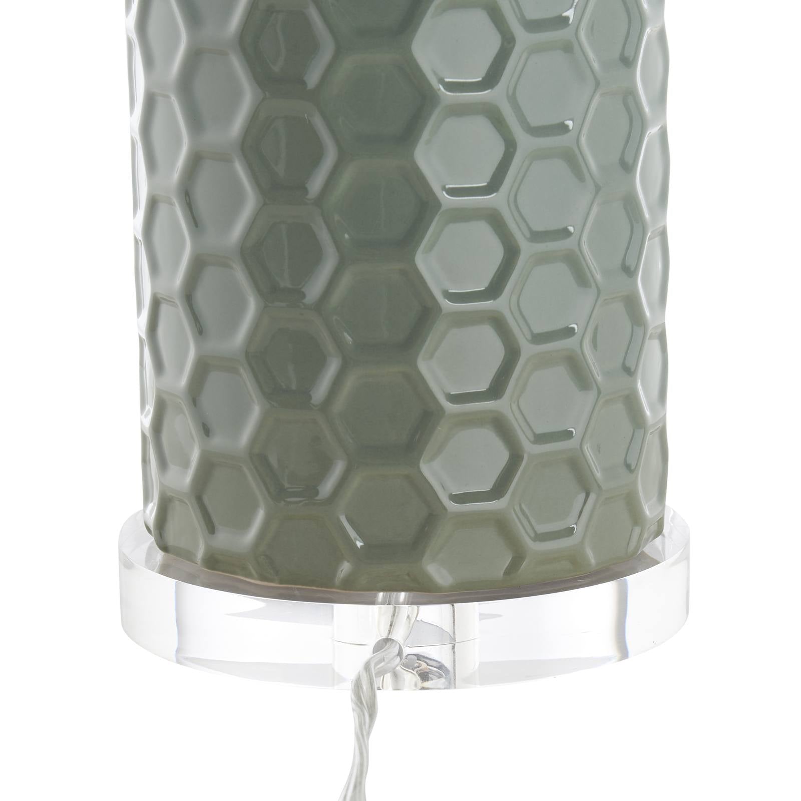 Chelsea House April Honeycomb Table Lamp