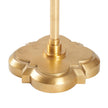 Chelsea House Quatrefoil Gold Leaf Floor Lamp
