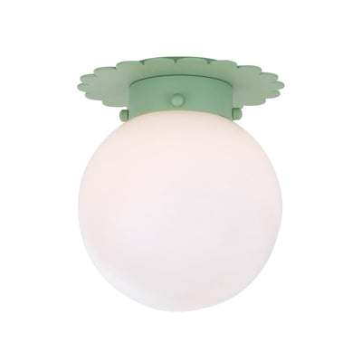 Chelsea House Fancy Scalloped Flushmount