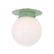 Chelsea House Fancy Scalloped Flushmount