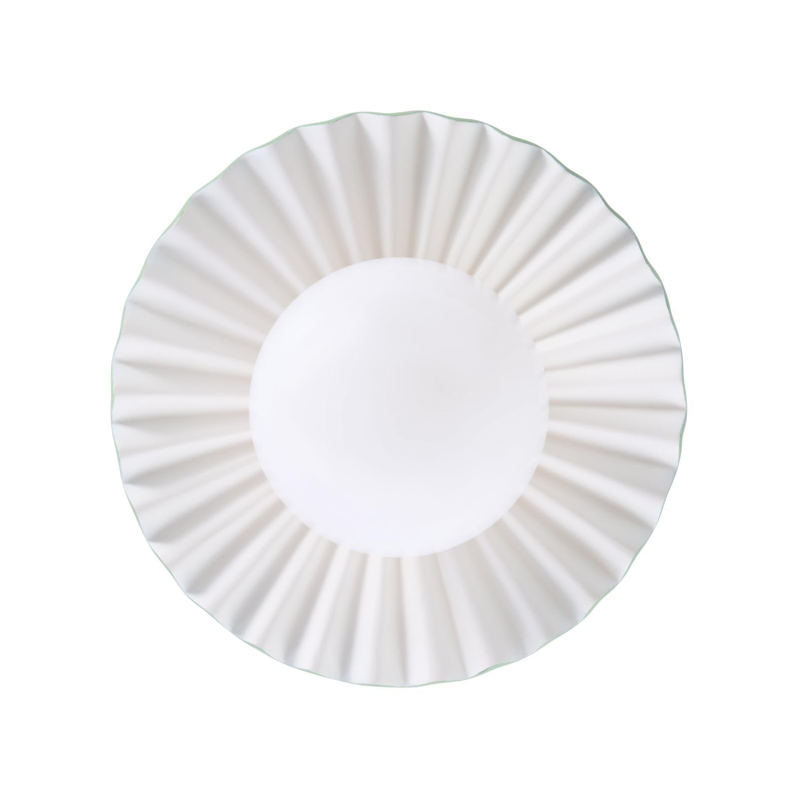 Chelsea House Fancy Ruffle Flush Mount