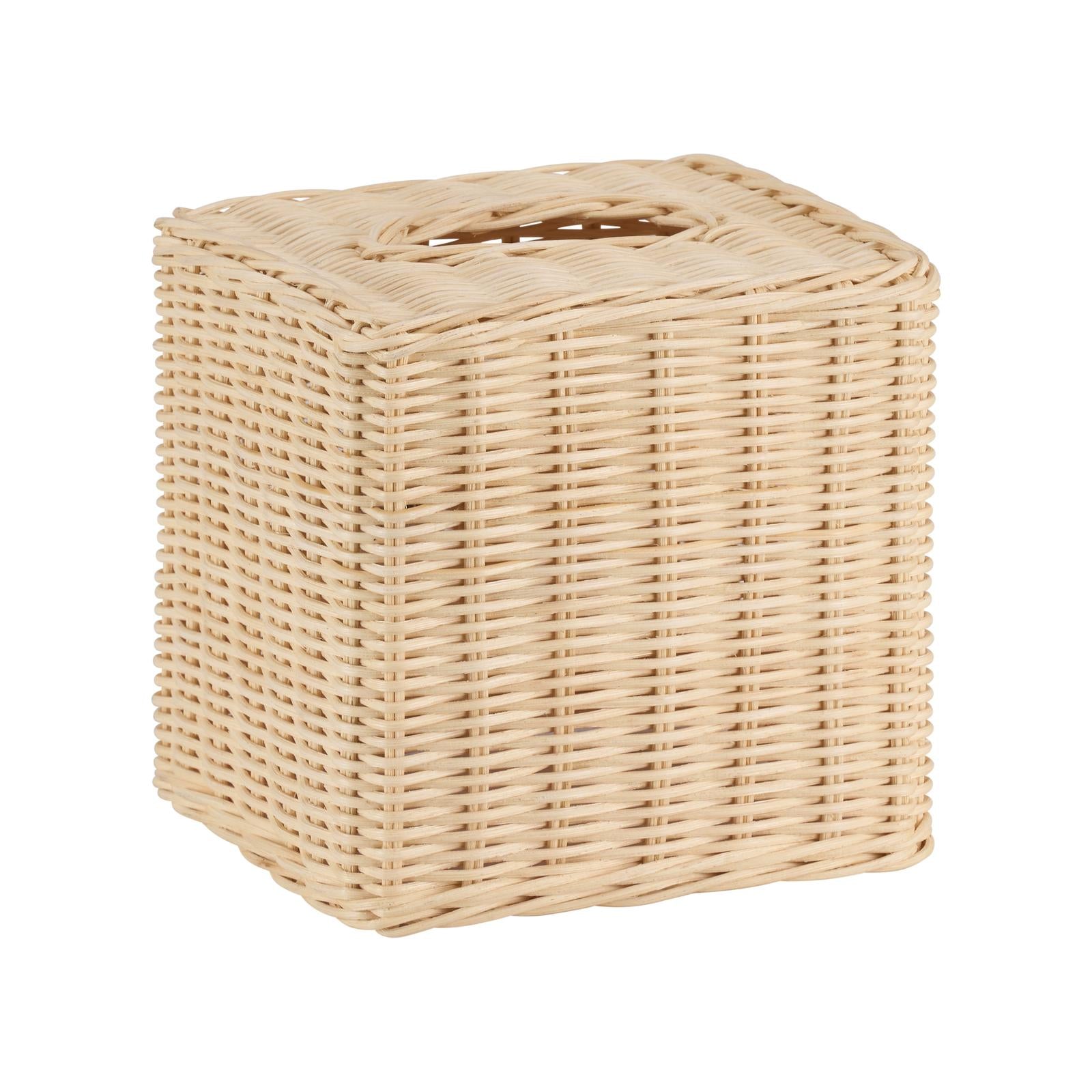 Chelsea House Rattan Tissue Box Cover