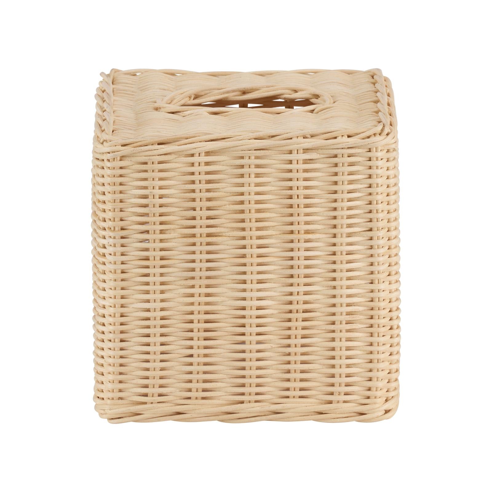 Chelsea House Rattan Tissue Box Cover