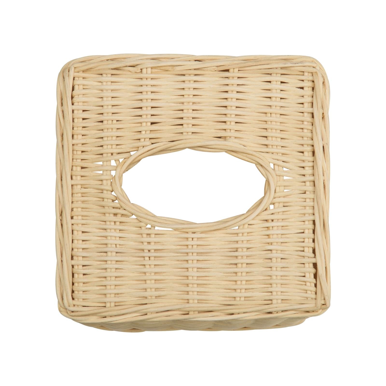 Chelsea House Rattan Tissue Box Cover