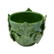 Chelsea House Fig Leaf Green Vase