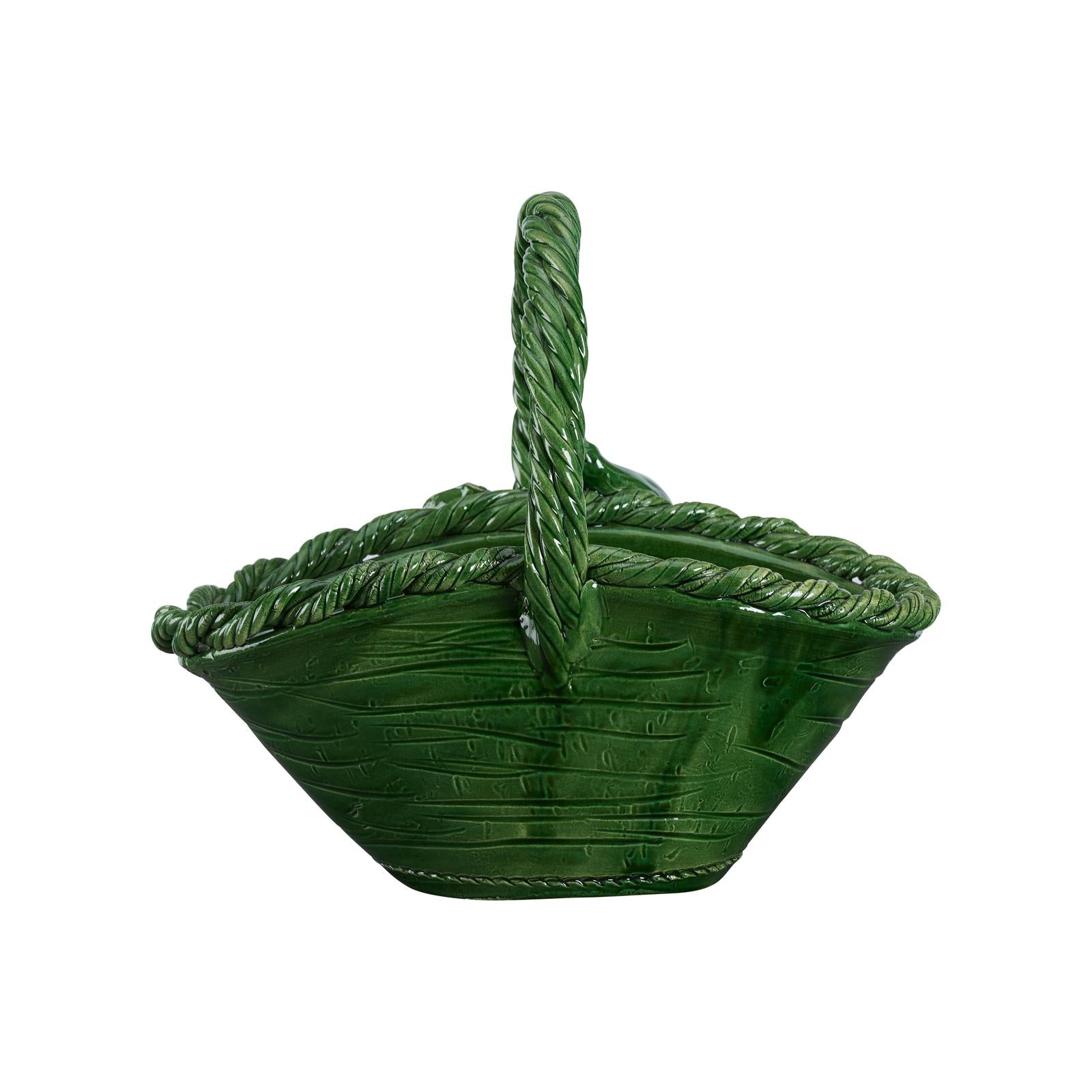 Chelsea House Fig Ceramic Basket