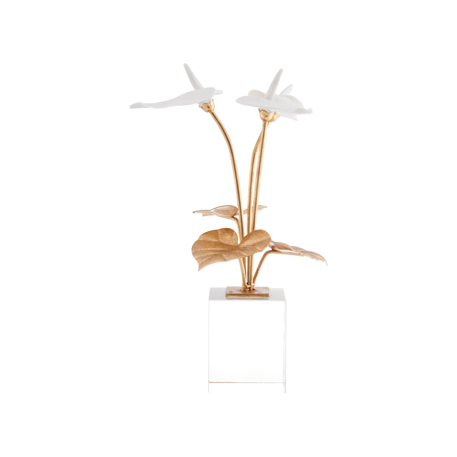 Chelsea House Small Anthuriums on Stand