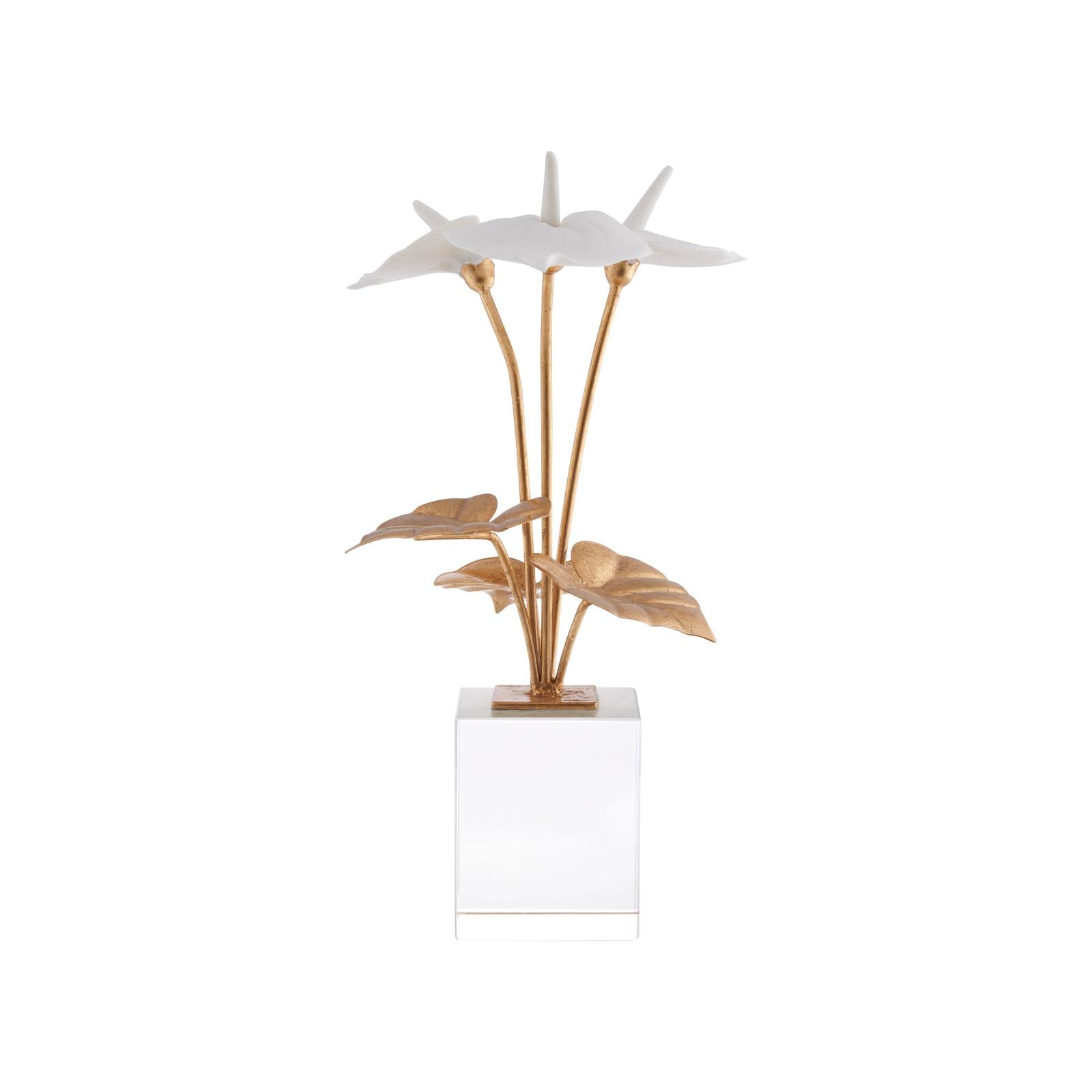 Chelsea House Small Anthuriums on Stand