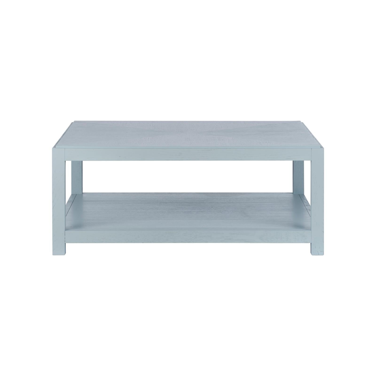 Chelsea House Avalon Blue Cocktail Table