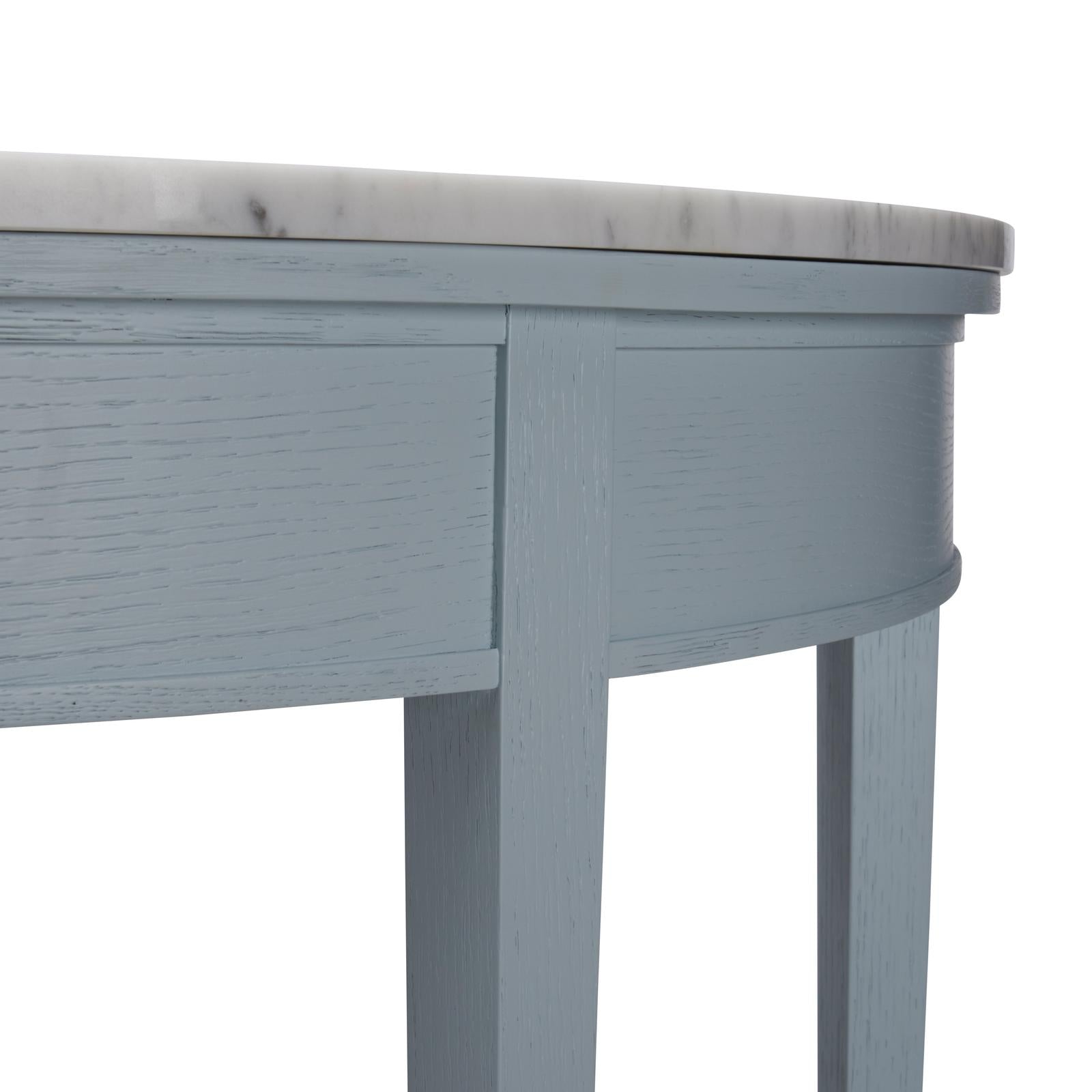 Chelsea House Brussels Pale Blue Demilune