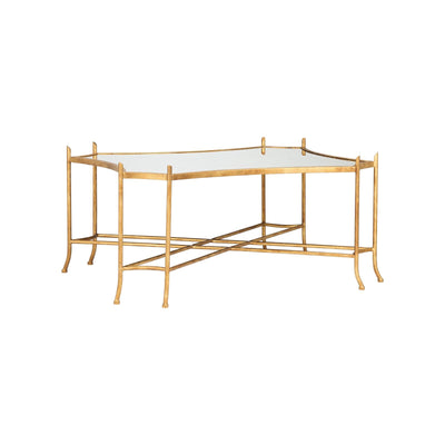 Chelsea House Rory Mirrored Coffee Table