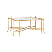 Chelsea House Rory Mirrored Coffee Table