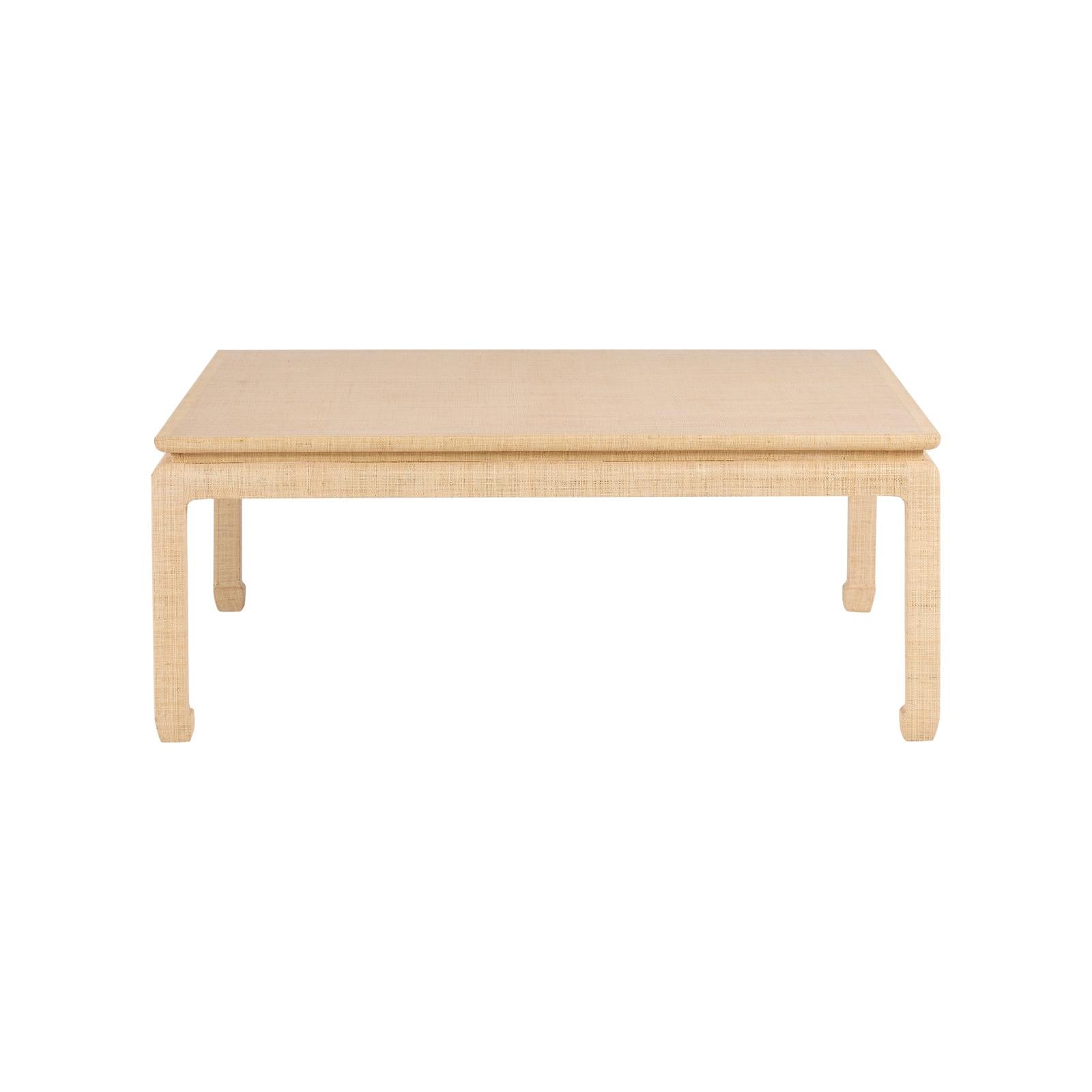 Chelsea House Lotus Coffee Table, Cream