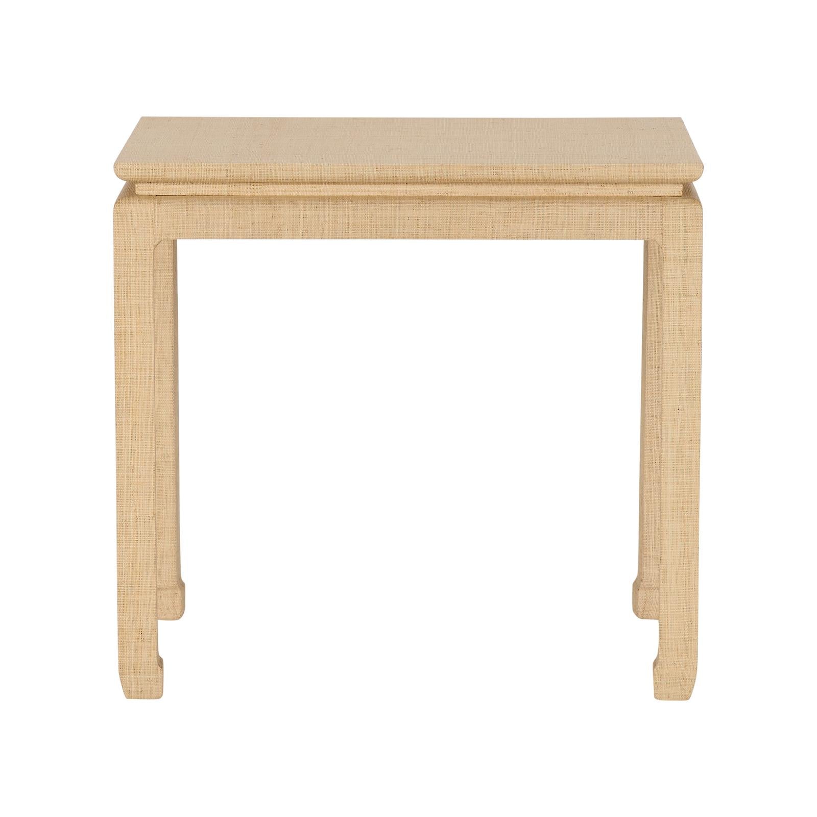 Chelsea House Lotus End Table, Cream