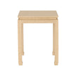 Chelsea House Lotus End Table, Cream