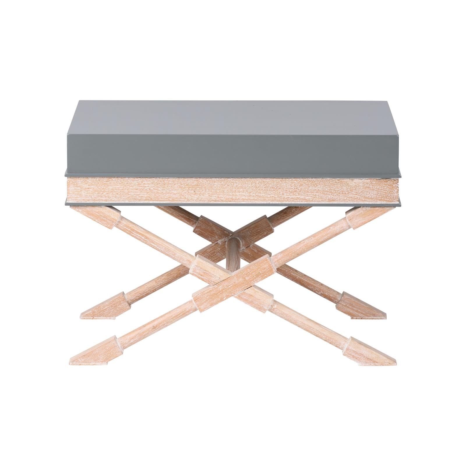 Chelsea House X Lacquer Bench Table