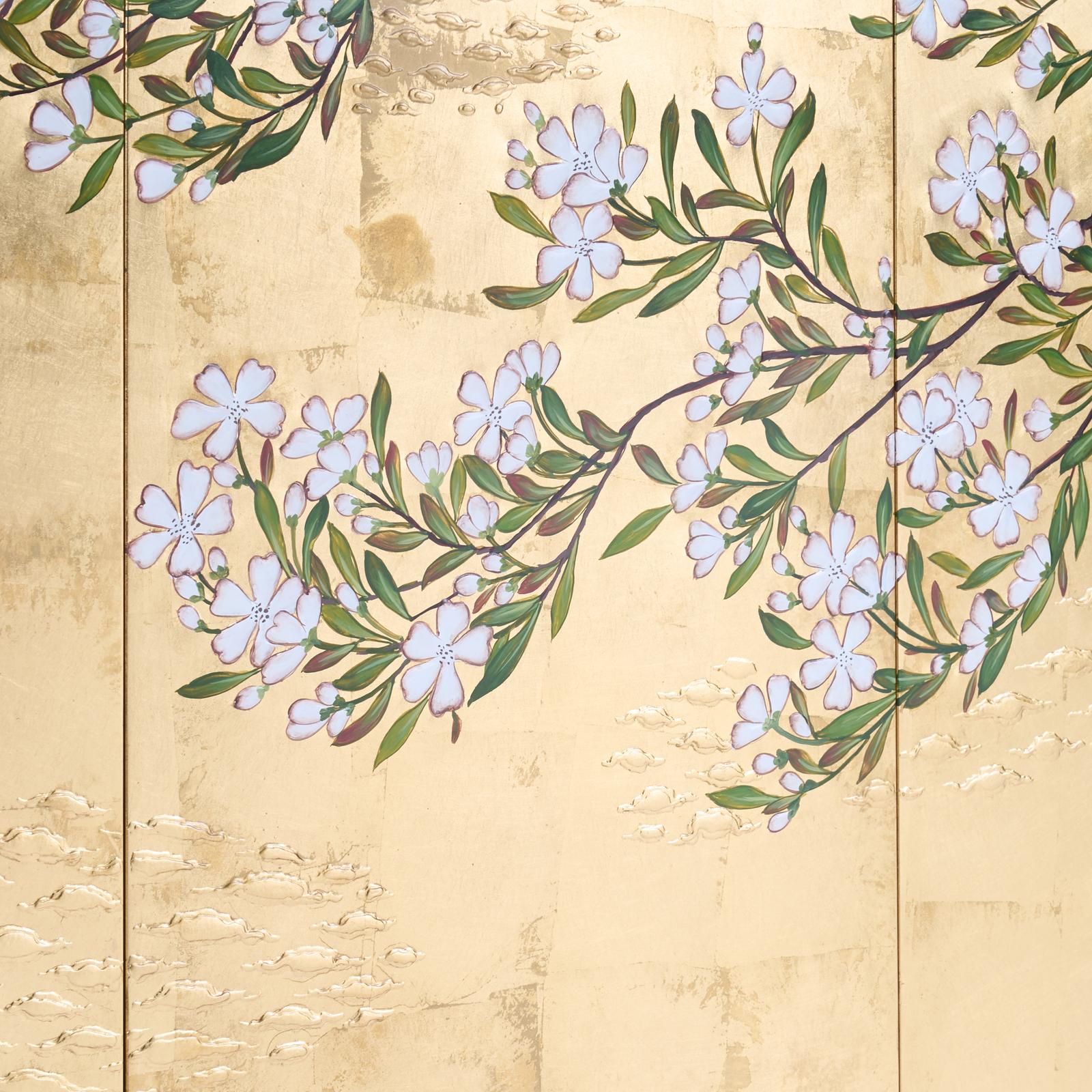 Chelsea House Kyoto Cabinet, White Wood